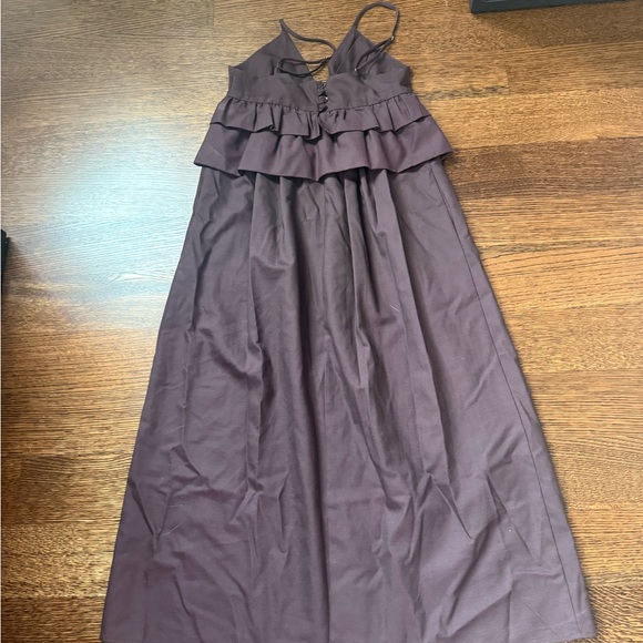 Caron Callahan Brown Wool Dress - Picture 2 of 4